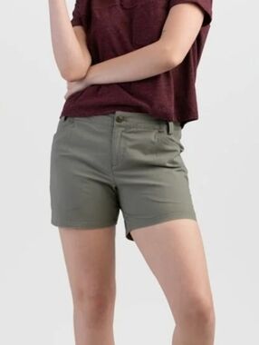 Outdoor Research Wadi Rum Shorts 4 Gray/Olive Green Gorpcore Hiking Camping